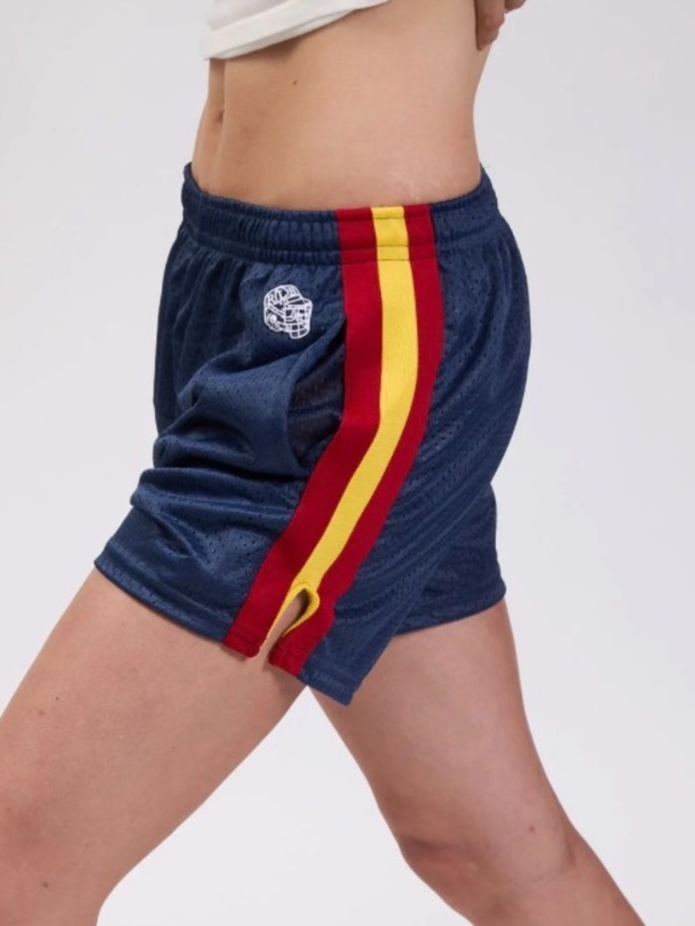 NWOT Relax Lacrosse Brand LAX Shorts 5 inch Navy Blue